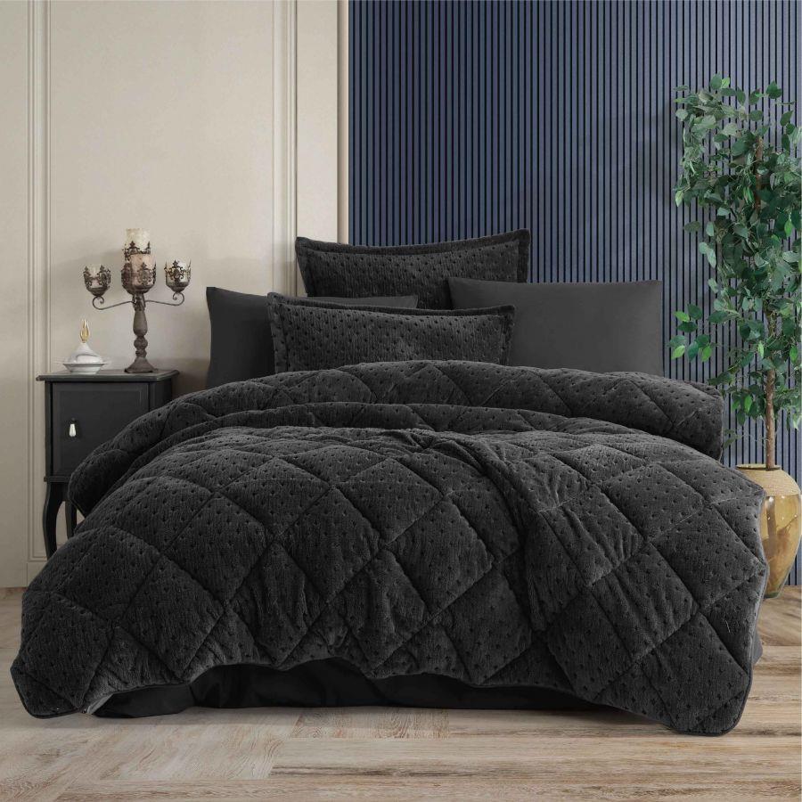 Clasy Viola V2 Wellsoft Uyku Seti Çift Kişilik - Antrasit