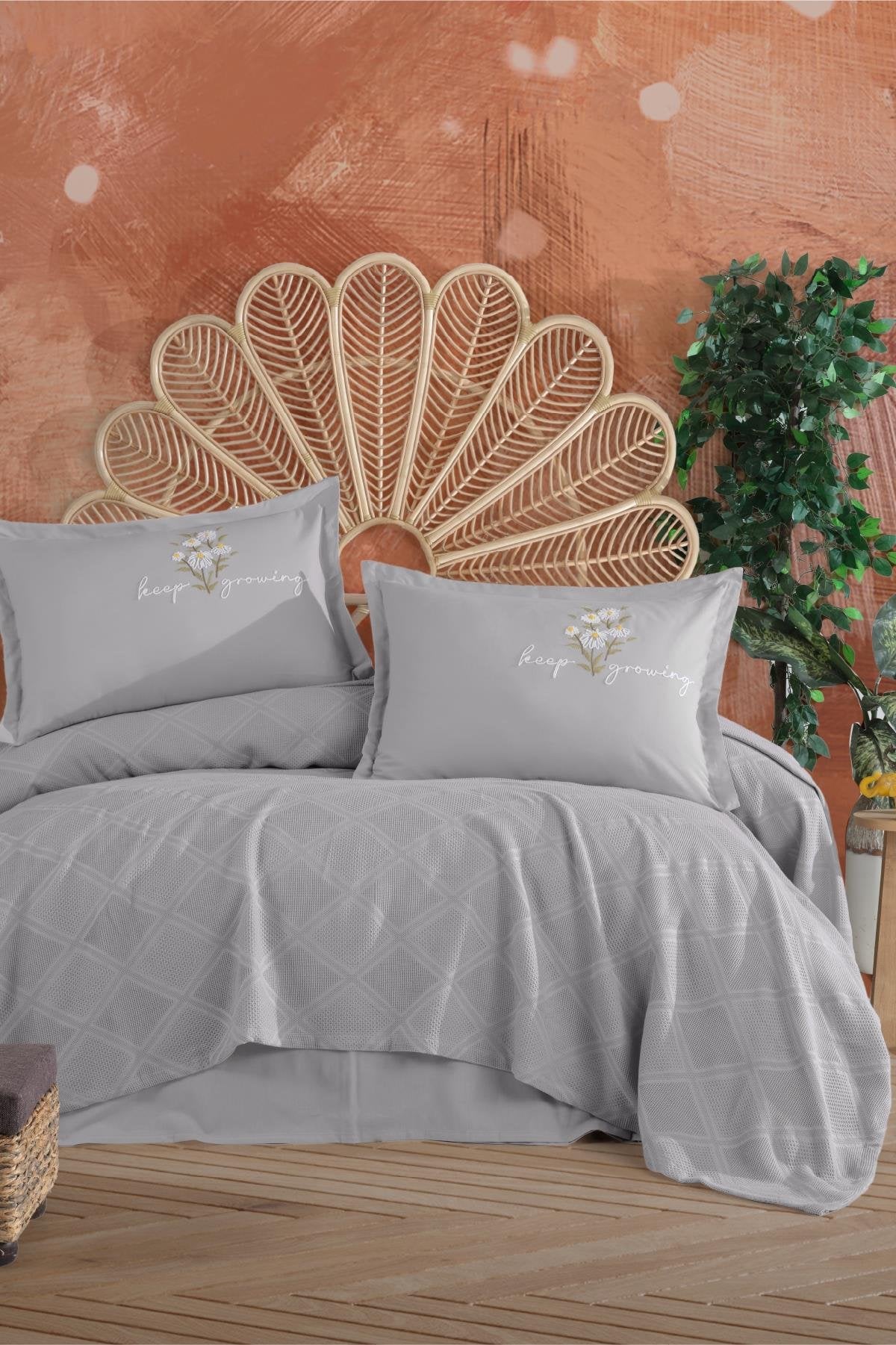 Clasy Etta V3 Pike Takımı Çift Kişilik - Gri