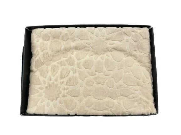 Sesli Home Emboss Battaniye - Bej