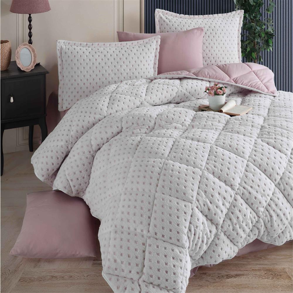 Clasy Viola V1 Wellsoft Uyku Seti Çift Kişilik - Beyaz