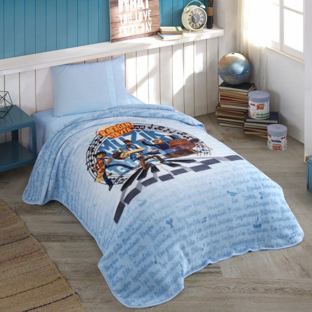 Hobby Rafadan Tayfa Lisanslı Battaniye Tek Kişilik