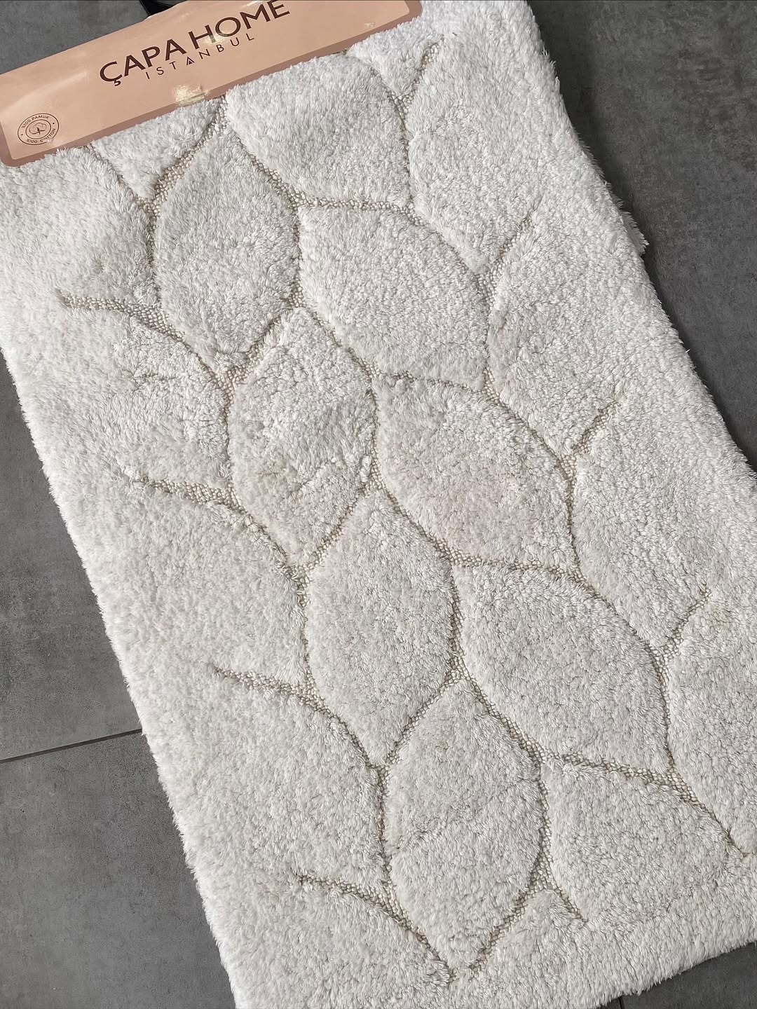 Çapa Home  2 Parça Pamuklu  Banyo Paspası