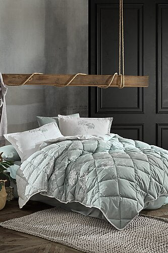 Clasy Lumi V1 Poplin Uyku Seti Çift Kişilik - Mint