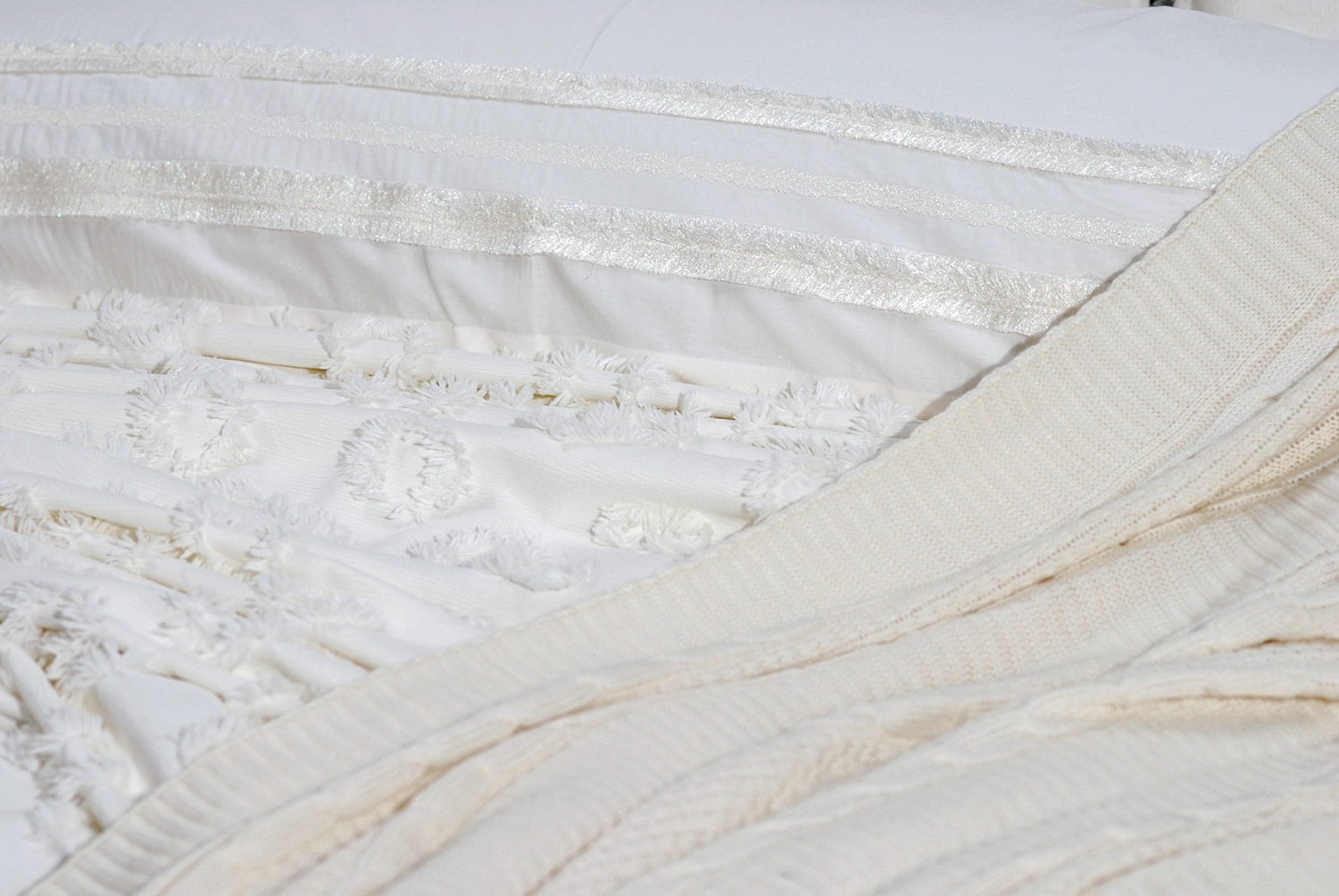 Anna Karina Karin 10 Parça Çeyiz Seti - Krem