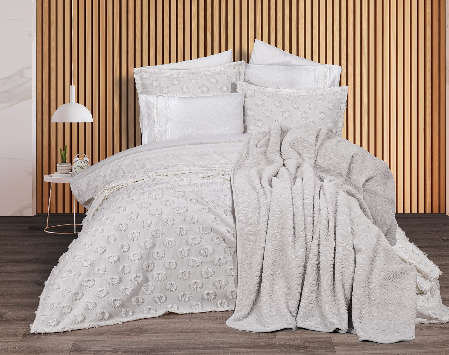 Anna Karina Karin 10 Parça Çeyiz Seti - Krem