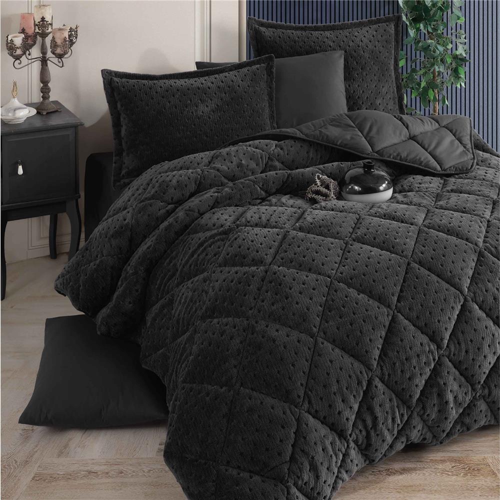 Clasy Viola V2 Wellsoft  Uyku Seti Çift Kişilik - Antrasit