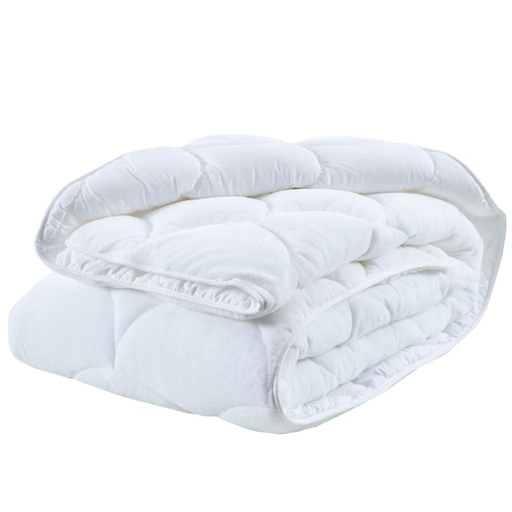 Clasy Fluffy V1 Wellsoft Yorgan Tek Kişilik - Beyaz